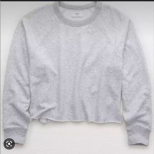Aerie cropped sweatshirt